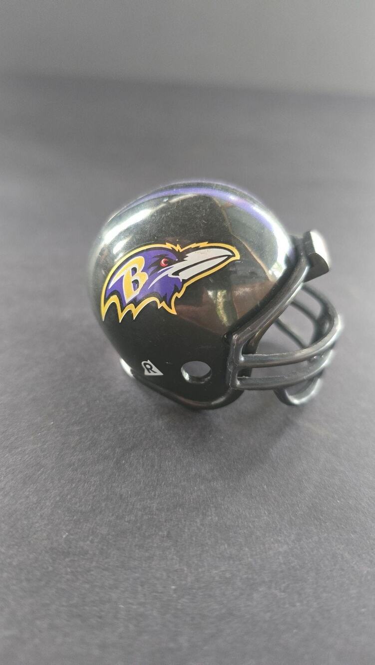 Baltimore Ravens Helmet Mini Size Black NFL Football Riddell Collectible
